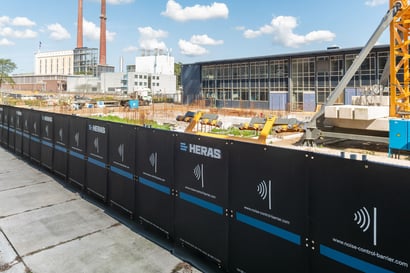 Noise reduction at construction sites