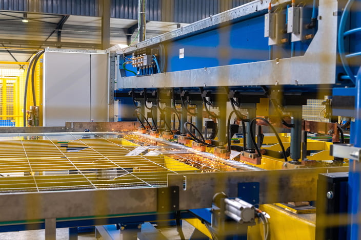 Production process heras mobile