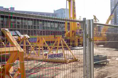 Heras temporary fencing