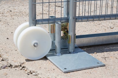 Sliding fence for temporary fences | Heras Mobile Fencing & Security